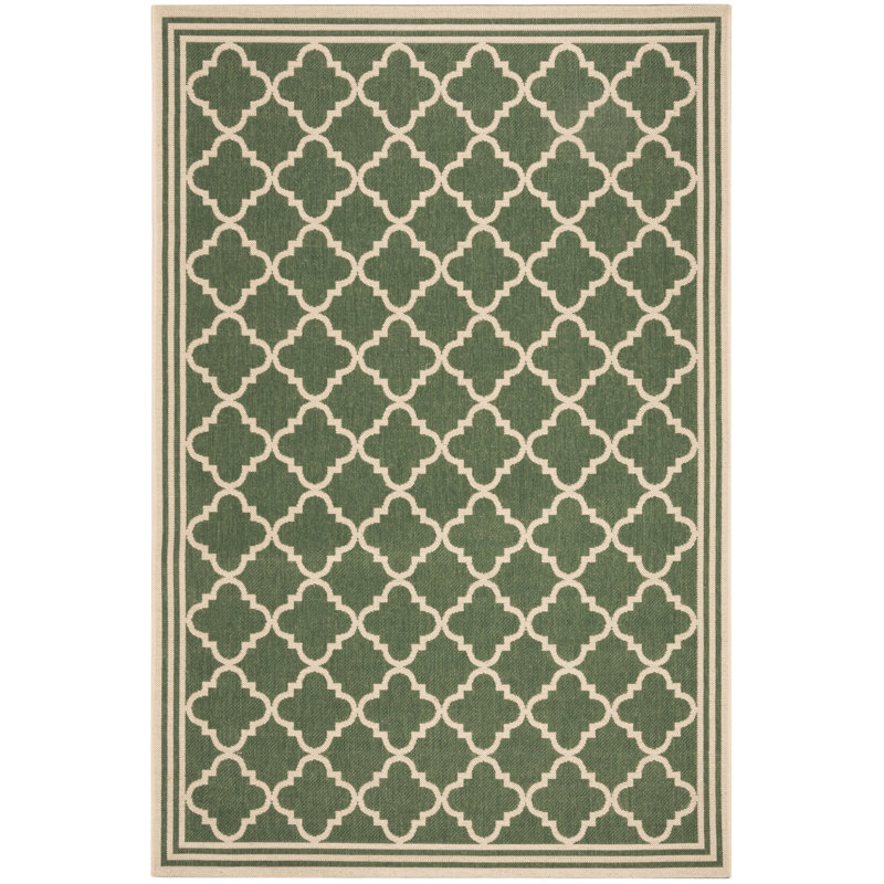 Adler Performance Geometric Indoor/Outdoor Area Rug, Rectangle 2'2" x 4'