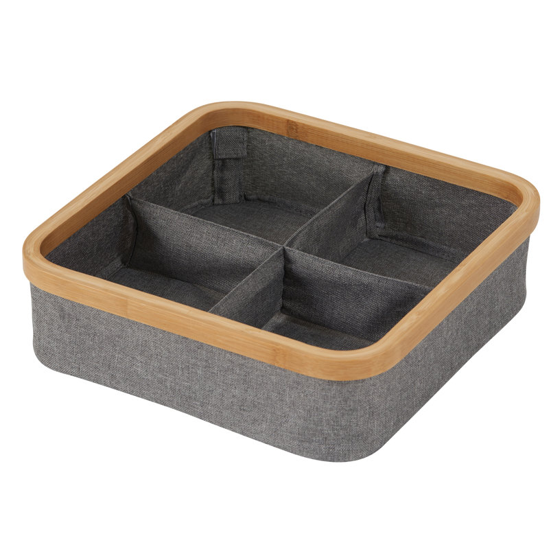 17 Stories Cotswold Fabric Decorative Basket