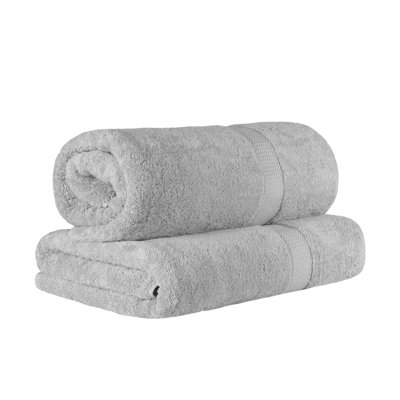 Renata 2 Piece 800 GSM Certified Egyptian Cotton Bath Sheet Set 