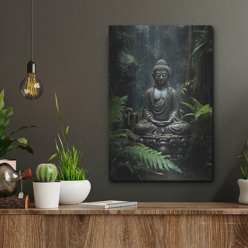 «Buddha 3» par Cameron Gray, H 16 po x l 12 po