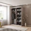 Sliding Wardrobe AURIS  with Gold Strips-1995101477