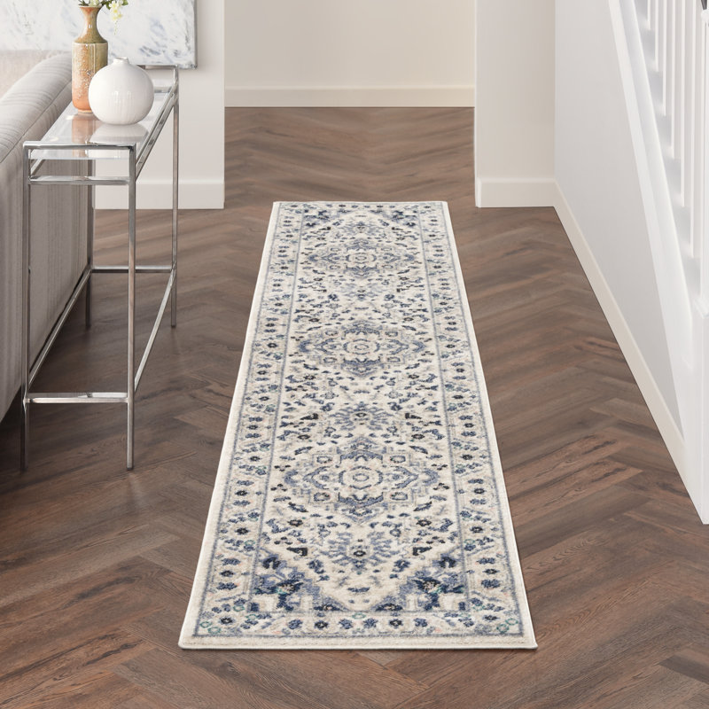 Kawamura Oriental Indoor Rug, Runner 2'2" x 10'