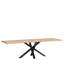 CALI Extendable Metal Base Dining Table-124267536