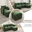 80.3" L-Shaped Modular Sectional Sofa with Storage-1695520551