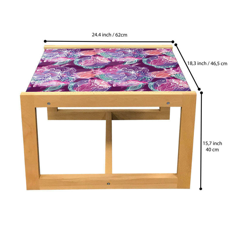 Jahnea Sled Coffee Table, 62cm H x 46cm W x 40cm D