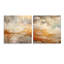 Magic Sky Simplicity - ensemble de 2 art mural en verre acrylique Sky-103922373