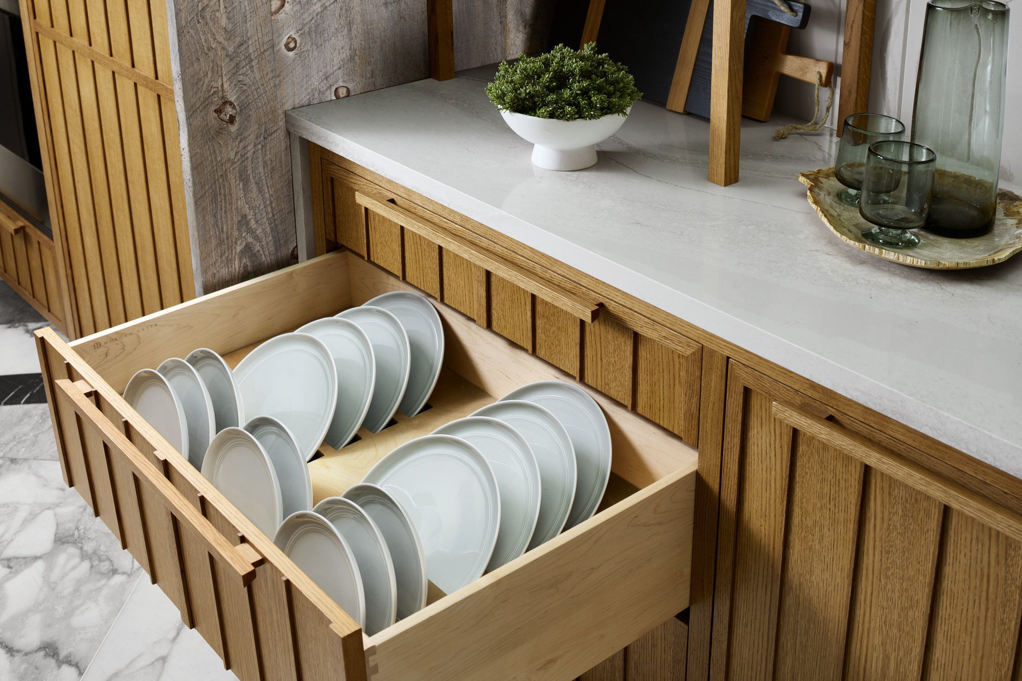 Tiroir à Tirette Rev-A-Shelf 4WDB1218 - Bois - Neuf - Rangement Cuisine