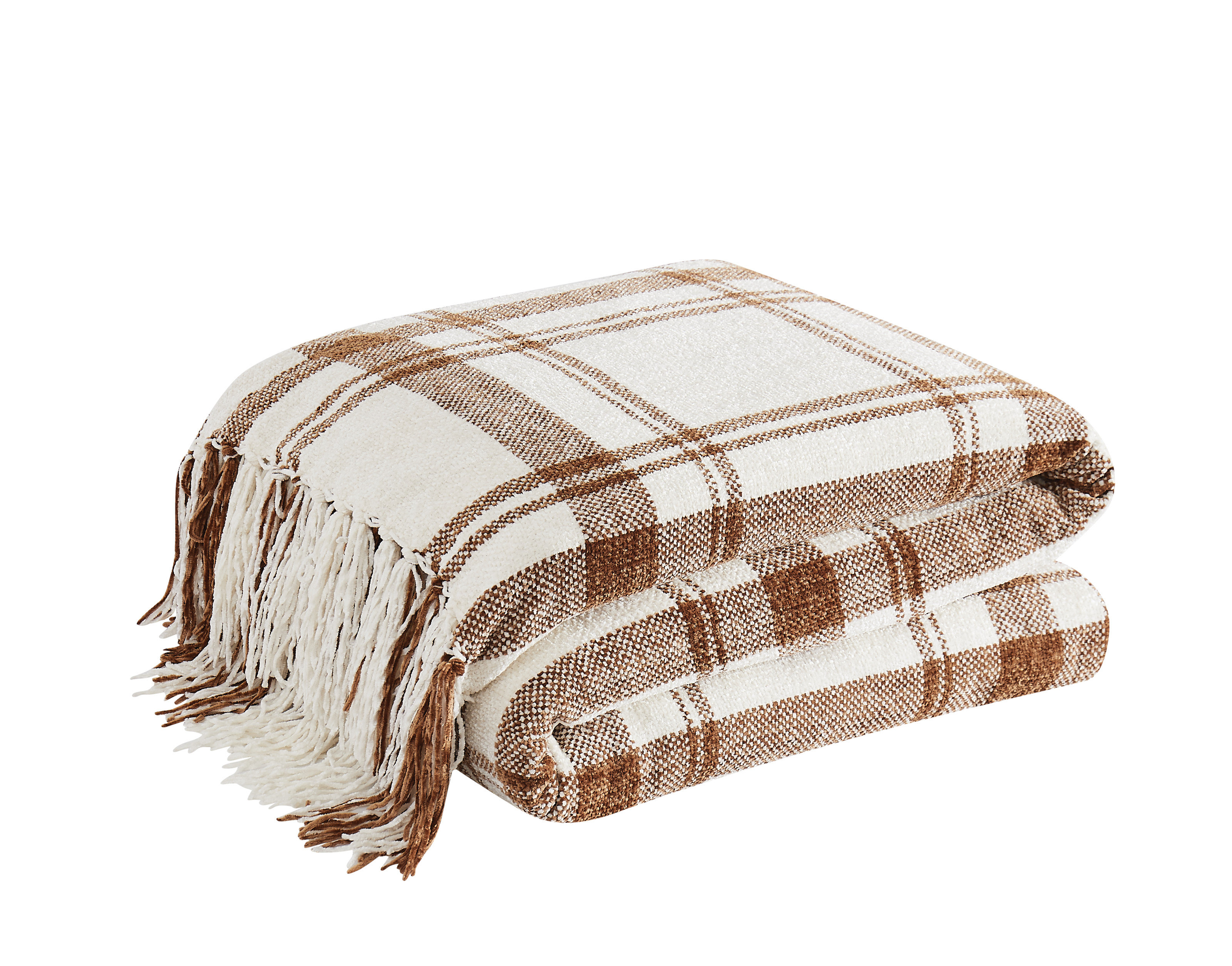 Truly Soft Plaid Chenille 50x70 Throw & Reviews | Wayfair