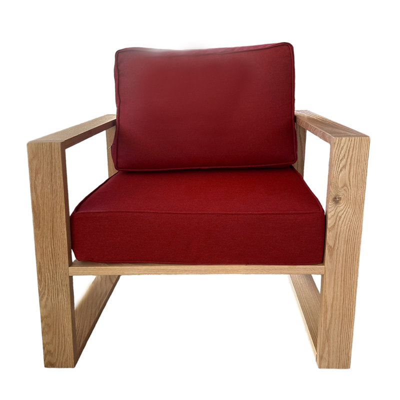 Méridienne d'extérieur en bois Keeshaun