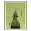 Green Bird Print by Hong, Hoa