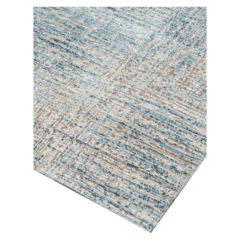 Wool Geometric Area Rug, Rectangle 8' x 10'