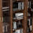 Light luxury retro bookcase