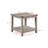 Rustic Style Gray Brown Table For Living Area: Rectangular Coffee & 2 Square End Tables Room : In