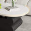 Table basse à panneau en pierre crème Wind Wind-107848198