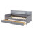 Upholstered Platform Bed With Storage And Drawers-1402492511
