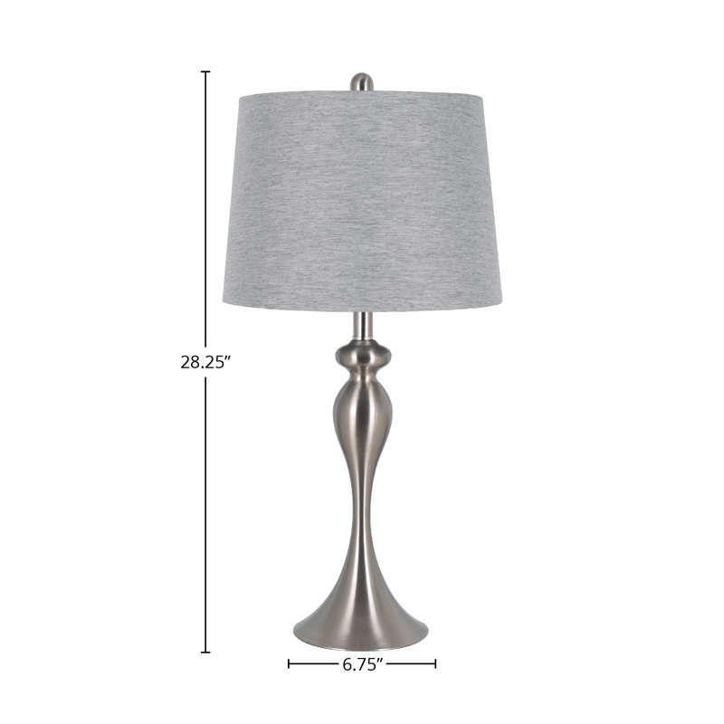 Ensemble de lampes de table et sur pied 3 pièces Braddock