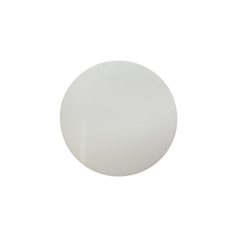 Ambiance - Applique murale ronde à rétroéclairage à température de couleur réglable ADA, Blanc mat