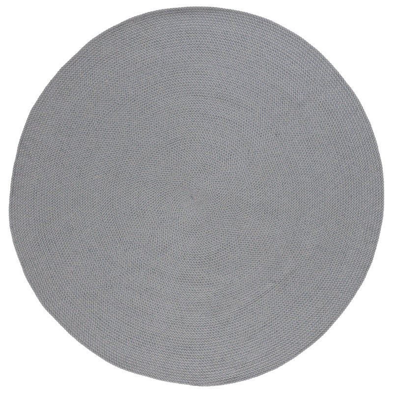 Braided Hand Woven Performance Rug, Round 6'