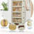 Stackable Storage Bins, Plastic Bins for Storage with Lids, Plastic Storages Drawers with Magnetic Doors & Wheels, Foldable Collapsible Closet Organizers for Home, Dorm, Office-1303310622
