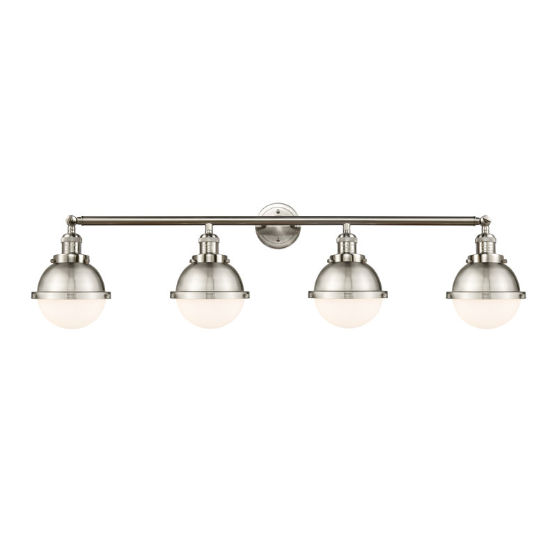 Shauna 4 - Light Vanity Light, LED, Brushed Brass, Clear