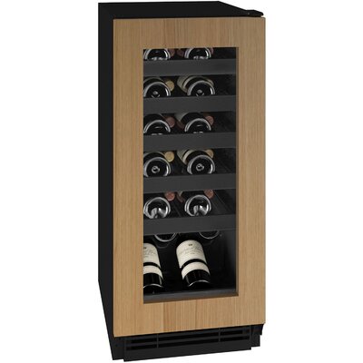 24 Bottle Single Zone Built-In Wine Refrigerator -  U-Line, UHWC115-IG01A