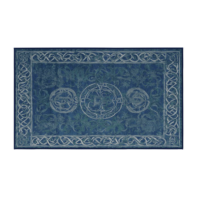 Machine Washable Gray Area Rug