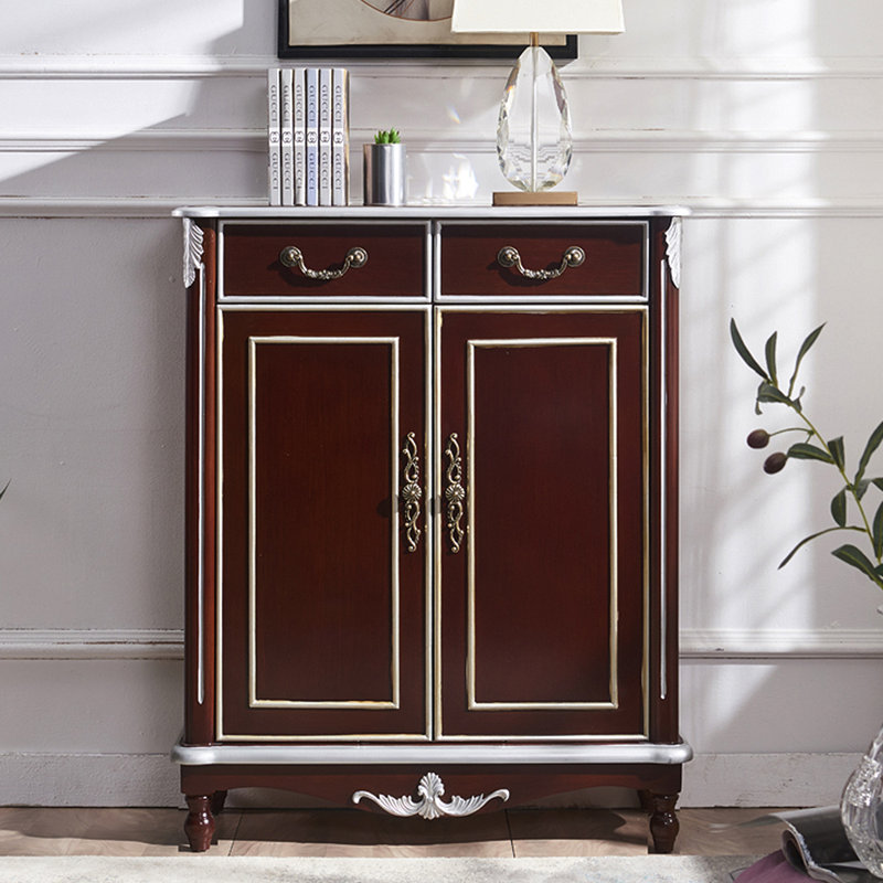 Armoire de rangement Fine Carved Art, Brun-roux