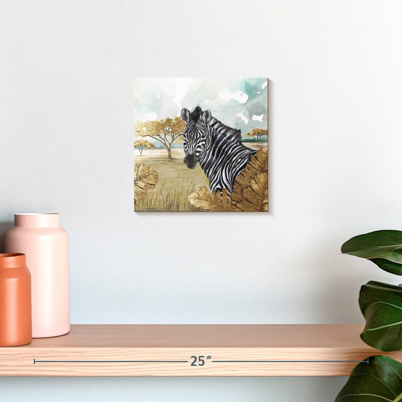 Crowle Zebras, 10" H x 10" W