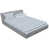 Gray/White/Blue Geometric 1