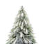 Arbres de Noël illuminés enneigé avec lumières chaudes et bouts de branches pleine neige, disponibles en tailles de 4,5 à 7,5 pi-1465814679