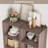 Gracyn 8-Tier Narrow Bookshelf With Adjustable Shelves-2097796093-2116139485