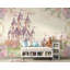 Papier peint château de luxe féerique - princesse, aquarelle pastel-627038297-627038302
