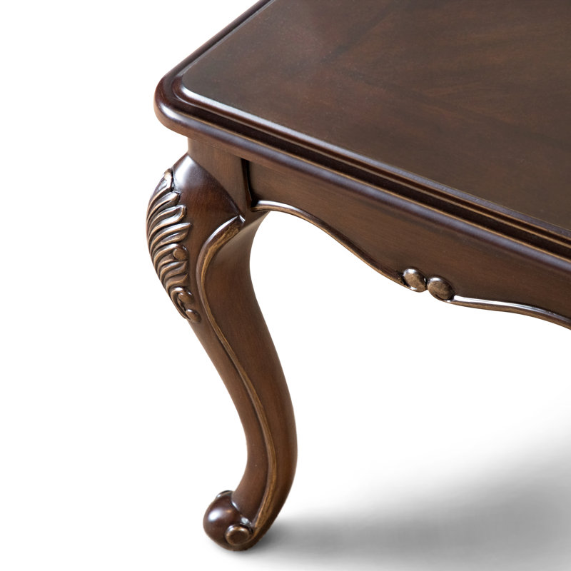 Table basse Barbato avec pieds en cabriole