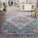 Dianeli Washable Area Rug Low-Pile No-Slip Indoor Oriental Rug