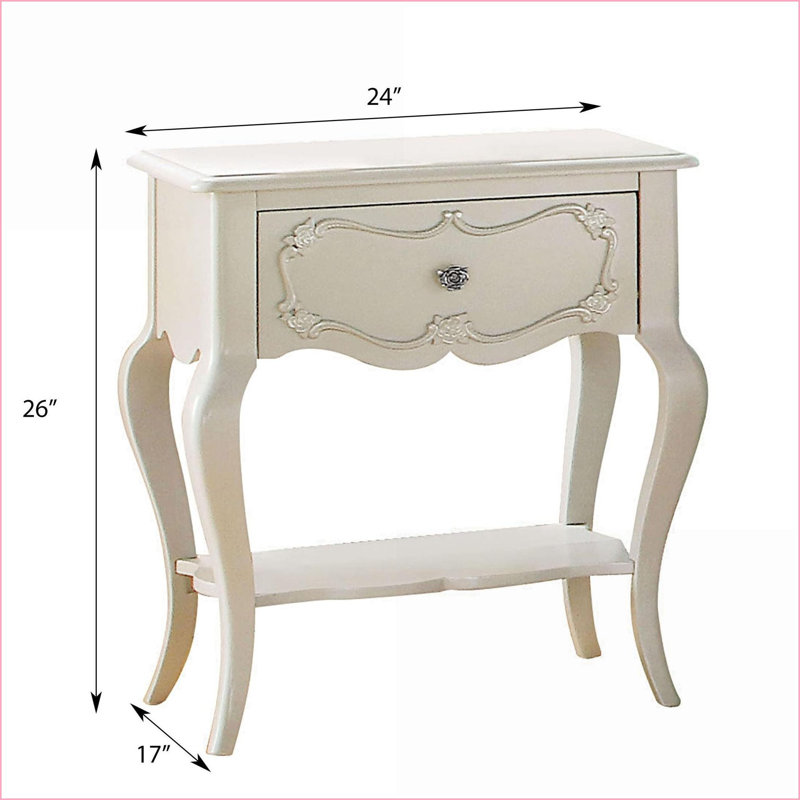 Table de chevet 1 tiroir Pearl