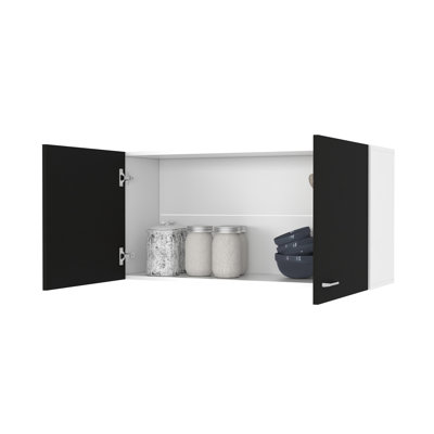 Armoire murale 2 portes Carbon Espresso