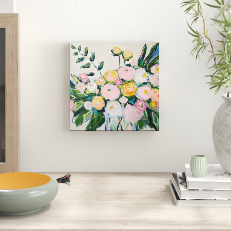 Lionhead by Taylor Lee - Painting, Wapped Canvas, 41 cm H x 41 cm W x 4 cm D
