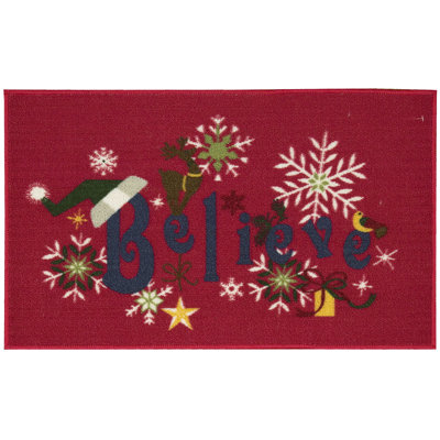 Tapis de zone rouge