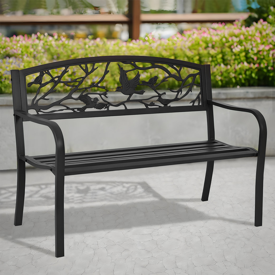 Bench best sale lawn chair