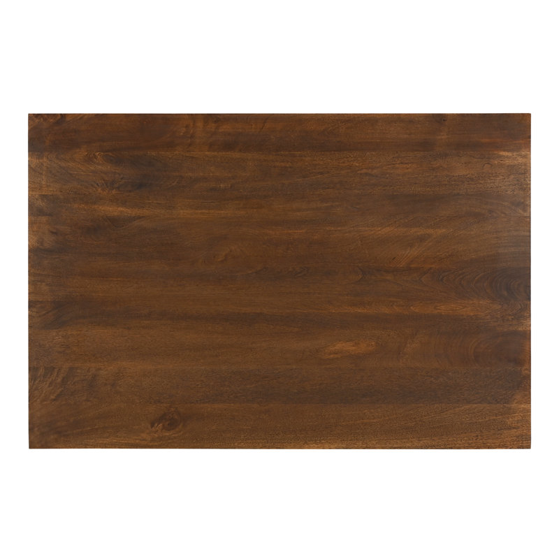 Everett Solid Mango Wood Coffee Table with Storage