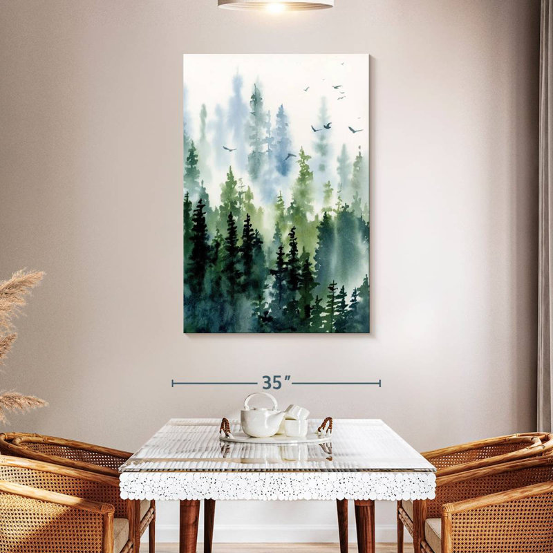 Harnek Treeline, 48" H x 32" W
