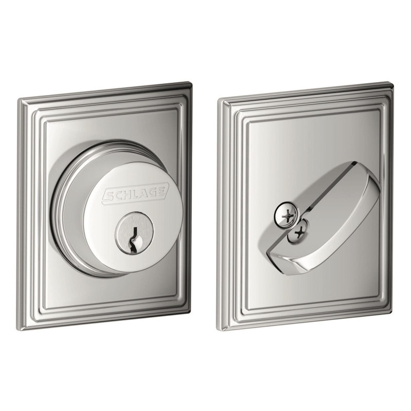 Single Cylinder Deadbolt with Addison Trim