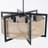 Nekoosa 6 - Light Dimmable Candle Style Geometric Hand-Woven Rattan Drum Chandeliers For Bedroom,Living Room,Foyer,Entryway,Hallway - 10.63" H X 21.56" W-272658367