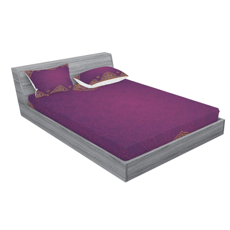 Microfiber Sheet Set, Queen Sheet Set with Fitted Sheet