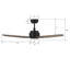 Ventilateur de plafond intelligent Tracer de 48 pouces avec télécommande, ensemble d'éclairage inclus, fonctionne avec l'assistant Google, Amazon Alexa et les raccourcis Siri.-269438884-269438887-269438881