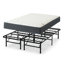 Matelas hybride à ressorts mi-ferme 9 po avec lit plateforme en métal 14 po Huckle-68978437