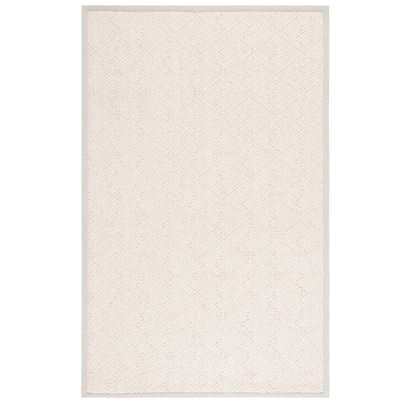 Tapis en laine et jute Woodmansee, Rectangulaire 3 pi x 5 pi