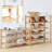 15 Pair Stackable Shoe Rack