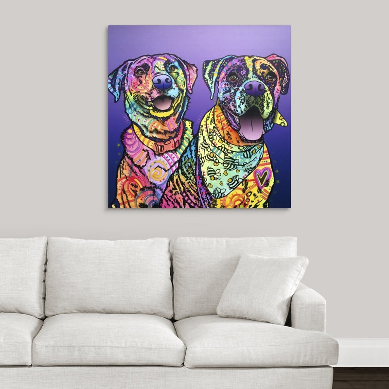 « pois dans un pod », reproduction, Toile tendue, H 35 po x l 35 po x P 1,5 po