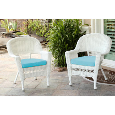 Chaise de patio avec coussins Burrowes